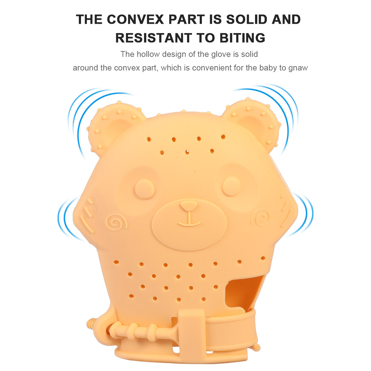 Baby Teether Mitten Silicone S - огляд і ціна Teething Mitten Baby
