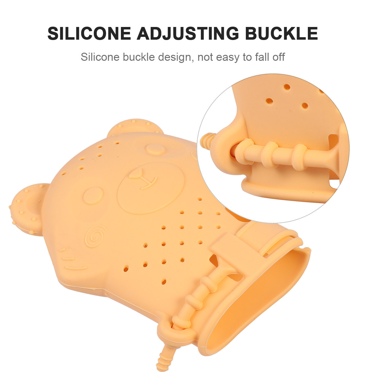 Silicone Baby Teether Mitten S - огляд і ціна Teething Mitten Baby