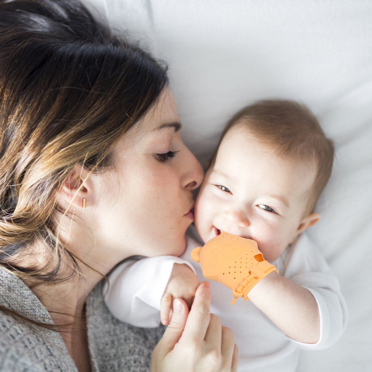 Silicone Baby Teether Mitten S - огляд і ціна Teething Mitten Baby