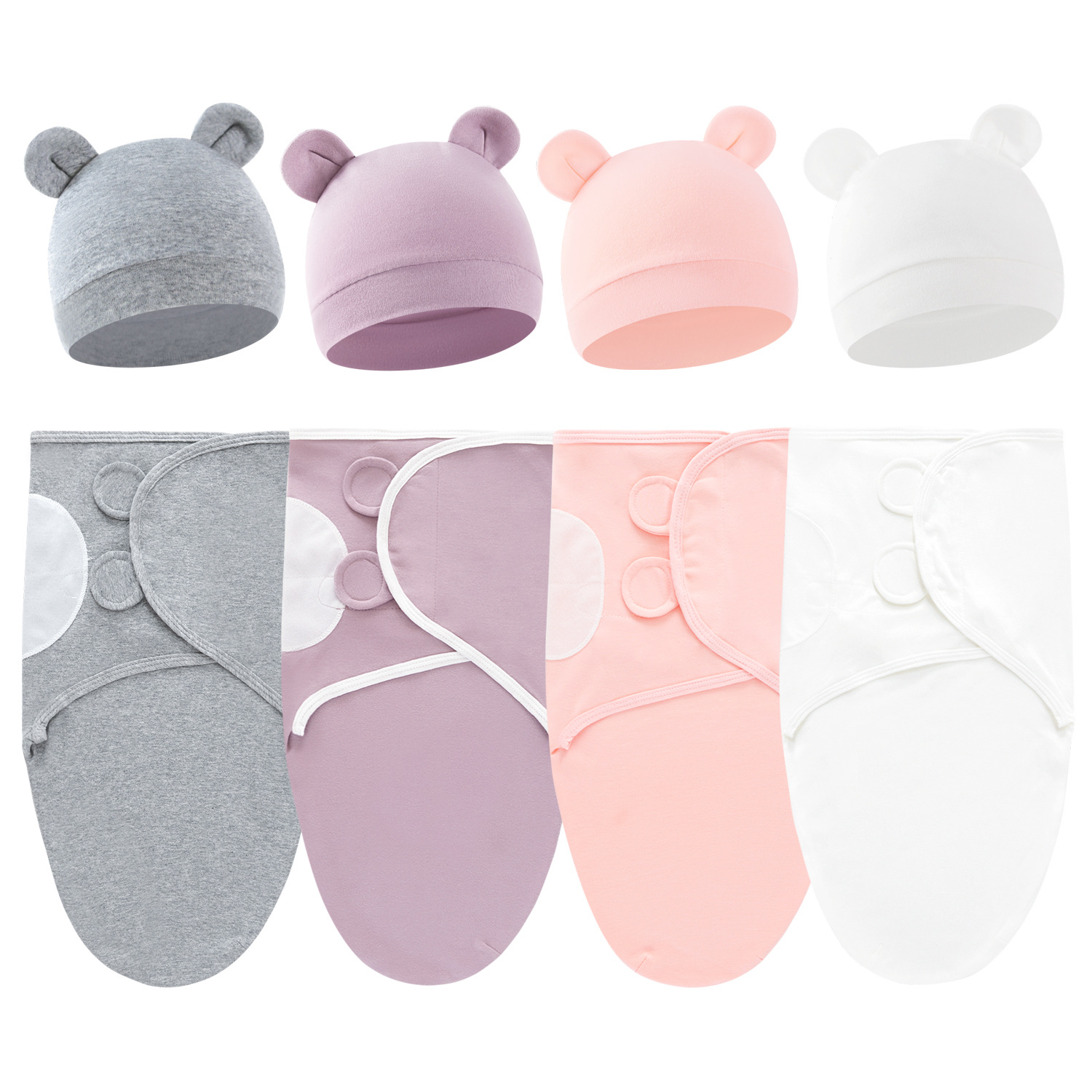 Cute Bear Cotton Newborn Swadd - огляд і ціна Baby Sleep Sack