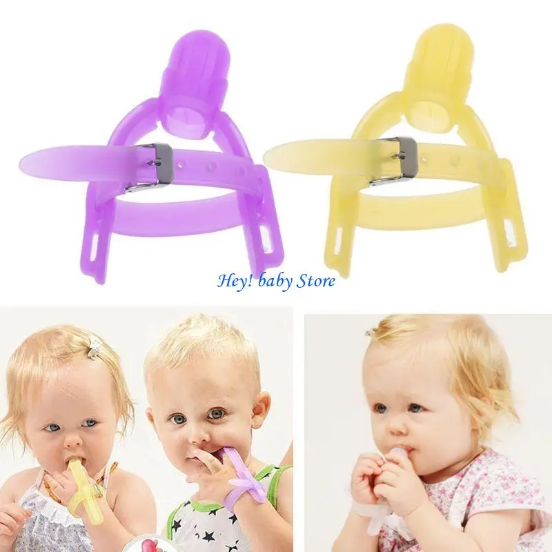 Q1FE Baby Child Finger Guard S - огляд і ціна Teething Mitten Baby