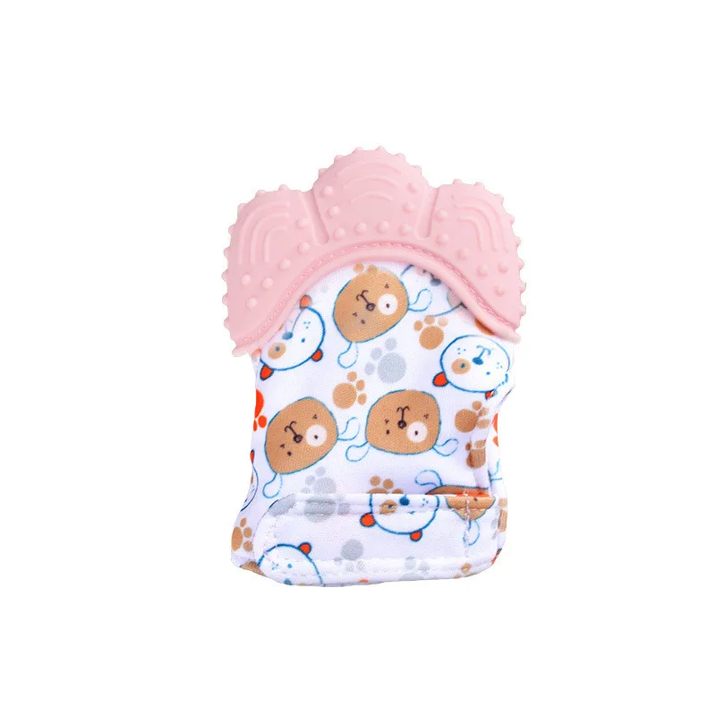 Baby Anti-Bite Silicone Gloves - огляд і ціна Teething Mitten Baby
