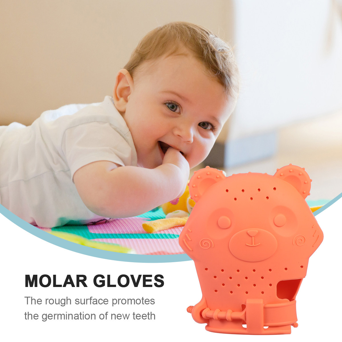 Safe Teether Glove Safe Teethi - огляд і ціна Teething Mitten Baby